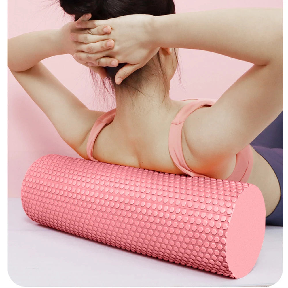 Yoga-Roller aus Schaumstoff – 29,7 cm Länge, strukturierte Oberfläche für Muskelentspannung
