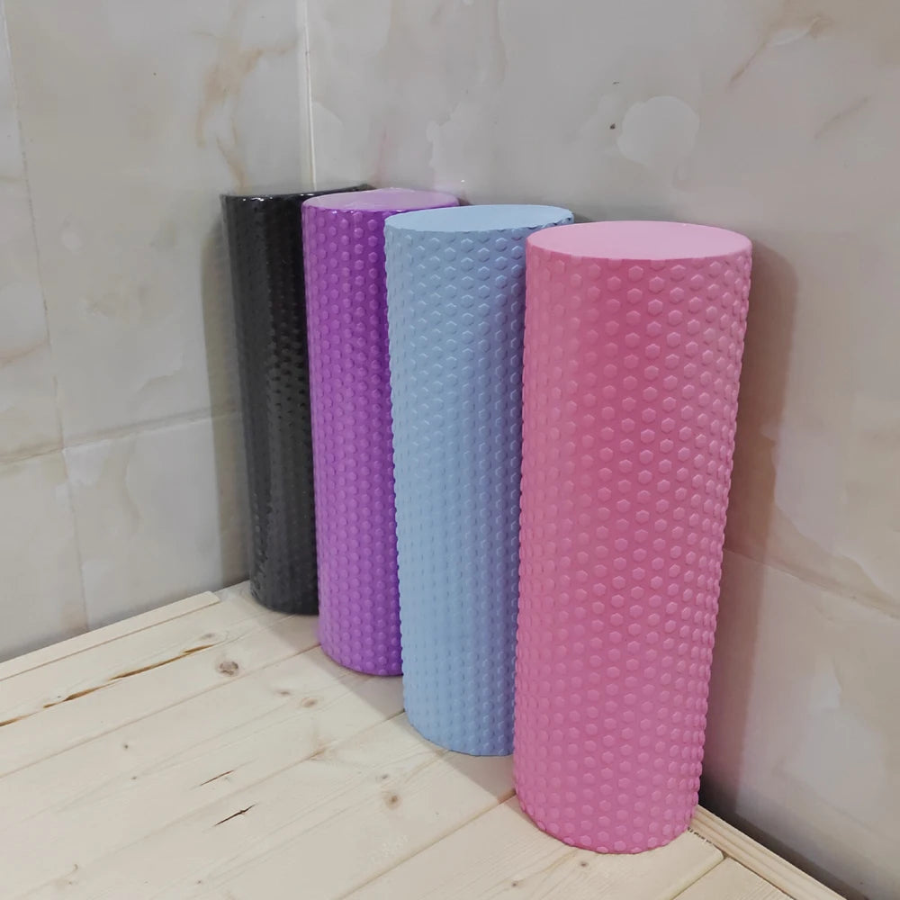 Yoga-Roller aus Schaumstoff – 29,7 cm Länge, strukturierte Oberfläche für Muskelentspannung